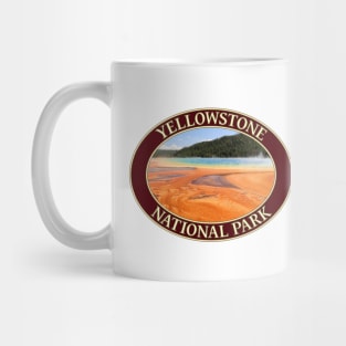 Grand Prismatic Spring at Yellowstone National Park in Wyoming Mug